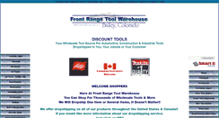 Desktop Screenshot of frontrangewarehouse.com